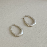 Unu Earrings Sterling silver