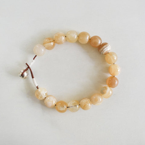 Light Brown Onyx Peto Necklace