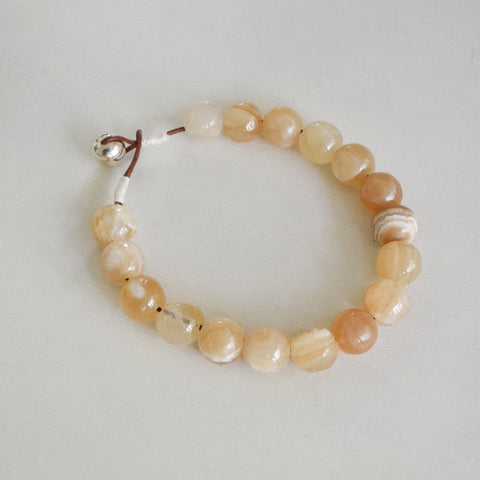 Light Brown Onyx Peto Necklace