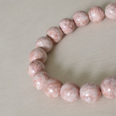 Pink Marble Necklace
